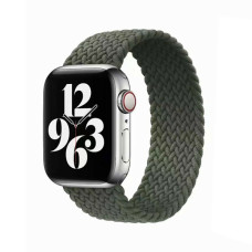 Ремінець для Apple Watch 38mm/40mm Braided Solo Loop Inverness Green (M/140mm)