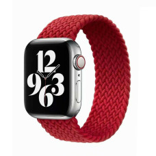 Ремінець для Apple Watch 38mm/40mm Braided Solo Loop Red (L/150mm)