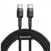 Кабель Baseus Cafule PD2.0 60W Flash Charging USB Type-C 20V/3A 2m Grey/Black (CATKLF-HG1)