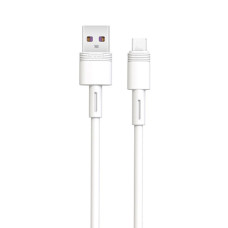 Кабель XO NBQ166 Type-C 1m 5A White
