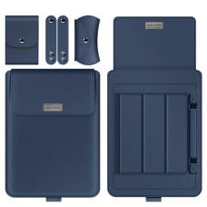 Чохол Leather Bag (Vertical) для Macbook 15''-16'' Dark Blue