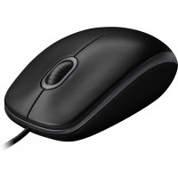 Провідна мишка Logitech B100 Optical Mouse Black (910-003357)
