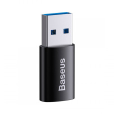 Перехідник Baseus Ingenuity Mini OTG USB 3.1 to Type-C Black (ZJJQ000101)
