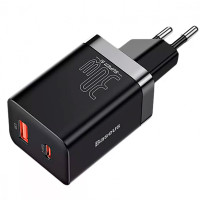 МЗП Baseus Super Si Pro Quick Charger USB/Type-C 30W Black (CCSUPP-E01)