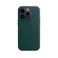 Чохол Apple iPhone 14 Pro Max Leather Case with MagSafe Forest Green (MPPN3) UA