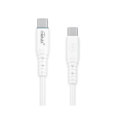 Кабель MIetubl MTB-DCTTPD01 Type-C to Type-C 1m 20W White