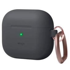 Футляр для навушників Elago Hang Silicone Case Dark Grey for Airpods 3rd Gen (EAP3HG-HANG-DGY)