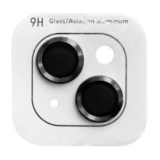 Захисне скло на задню камеру iPhone 15/15 Plus Metal Classic Midnight