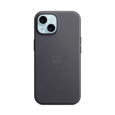 Чохол Apple iPhone 15 Plus FineWoven Case with MagSafe Black (MT423) UA