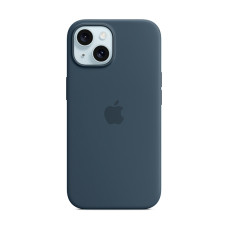 Чохол Apple iPhone 15 Plus Silicone Case with MagSafe Storm Blue (MT123) UA