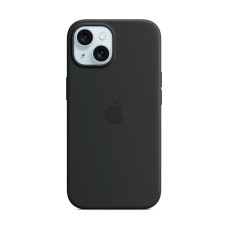 Чохол Apple iPhone 15 Silicone Case with MagSafe Black (MT0J3) UA