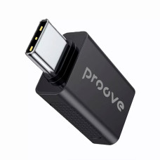 Перехідник Proove Extension OTG Type-C to USB Black (HBEX00012001)