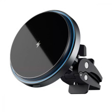 Автотримач для телефона з бездротовою зарядкою Proove Magic Circle 15W Silver (WHMC15020006)
