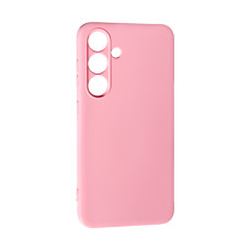 Чохол Original Soft Touch Case for Samsung S24 Plus/S25 Plus Pink with Camera Lens