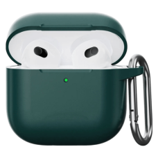 Футляр для навушників AirPods 4 Ultra Thin Case Dark Green