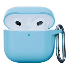 Футляр для навушників AirPods 4 Ultra Thin Case Light Blue
