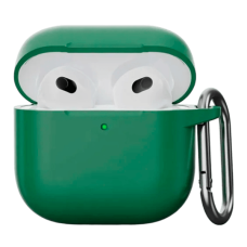 Футляр для навушників AirPods 4 Ultra Thin Case Needle Green