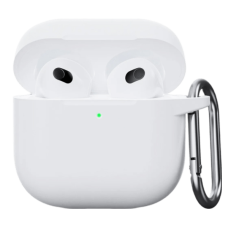 Футляр для навушників AirPods 4 Ultra Thin Case White
