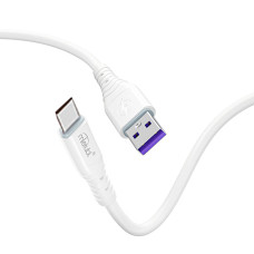 Кабель MIetubl MTB-DCUTF01 Type-C 1m 3A White