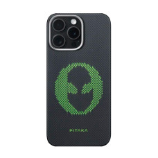 Чохол Pitaka iPhone 16 Pro Case with MagSafe Tactile Woven Aries Alien (KI1601AL)