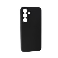 Чохол Original Soft Touch Case for Samsung S24 FE/S721B Black with Camera Lens