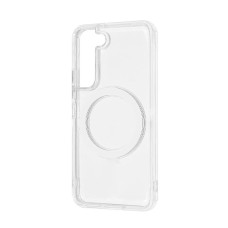 Чохол Original Silicon Case Samsung S22/S901 with MagSafe Clear