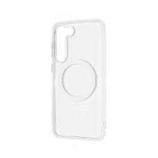 Чохол Original Silicon Case Samsung S23/S911 with MagSafe Clear