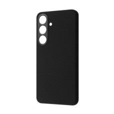 Чохол Wave Carbon Slim Case для Samsung S24/S25 with MagSafe Black