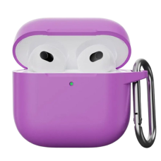 Футляр для навушників AirPods 4 Ultra Thin Case Purple