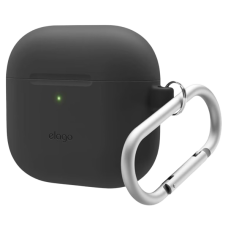 Футляр для навушників Elago Silicone Hang Black for Airpods 4rd Gen (EAP4SC-HANG-BK)