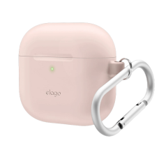 Футляр для навушників Elago Silicone Hang Sand Pink for Airpods 4rd Gen (EAP4SC-HANG-SPK)