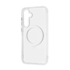 Чохол Original Silicon Case Samsung S24 Plus/S25 Plus with MagSafe Clear