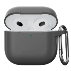 Футляр для навушників AirPods 4 Ultra Thin Case Dark Gray