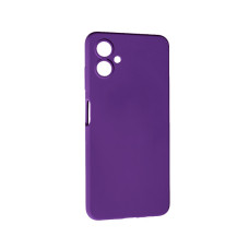 Чохол Original Soft Touch Case for Samsung A06-2024/A065 Dark Purple with Camera Lens