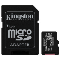Карта пам'яті Kingston 128 GB microSDXC Canvas Select Plus Gen3 + SD-Adapter SDCS3/128GB