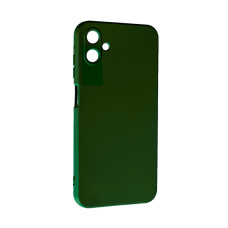 Чохол Original Soft Touch Case for Samsung A07-2025 Dark Olive with Camera Lens