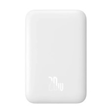 Зовнішній акумулятор Baseus Magnetic Mini Overseas Edition 10000mAh 20W White (PPCX070002)