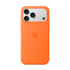 Чохол Apple iPhone 17 Pro Silicone Case with MagSafe Orange (MGFE4ZM/A) UA