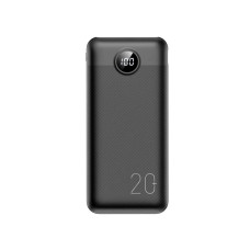 Зовнішній акумулятор Veger L20S PD+QC3.0 20W 20000 mAh Black