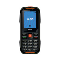Мобільний телефон.Ergo E182 Dual Sim (black/orange)