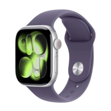 Смарт-годинник Apple Watch Series 11 42mm Silver w. Purple Fog Band (MEU64) S/M