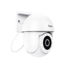 IP-камера відеоспостереження зовнішня Hoco D2 Outdoor PTZ HD camera White