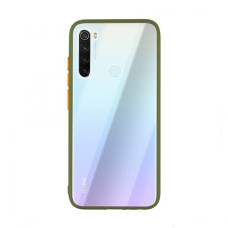 Чохол Goospery Case для Xiaomi Redmi Note 8 Clear/Olive/Orange