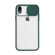 Чохол накладка Camshield Mate TPU для iPhone XR Dark Green
