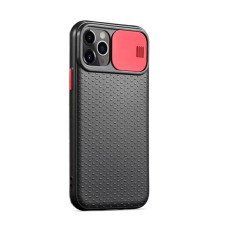 Чохол накладка Camshield TPU для iPhone 11 Pro  Max Black/Red
