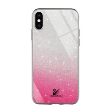 Чохол Swarovski Case для iPhone XS Max Pink/Violet