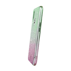 Чохол Swarovski Case для Samsung A11-2020/A115/M11-2019/M115 Green/Light Pink