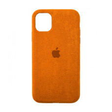 Чохол Alcantara для Apple iPhone 12 Pro Max Orange