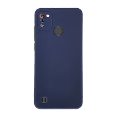 Чохол Goospery TPU Square Full Camera Case для Tecno Pop 4 Pro Dark Blue