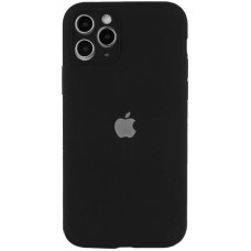 Чохол Soft Touch для Apple iPhone 12 Pro Max Black with Camera Lens Protection